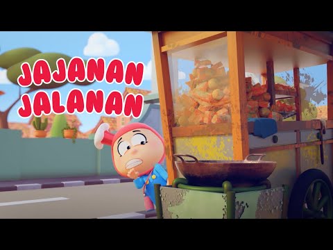 SI BULAN KOKI SUPER: JAJANAN JALANAN | KARTUN & LAGU ANAK | BAHASA INDONESIA