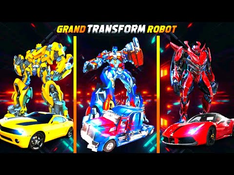 Grand Robot Car Transfrom 3d Game