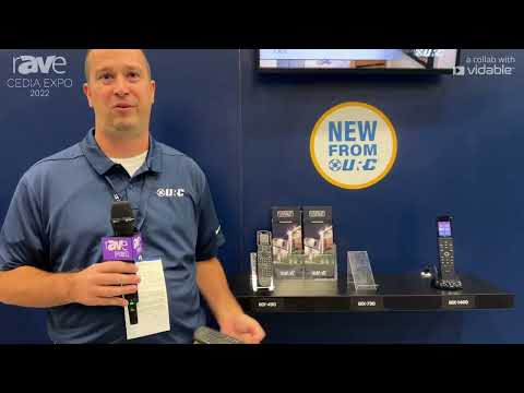 CEDIA Expo 22: URC Debuts MX-490, MX-790, MX-1400 Remote Options for Home Theater Control