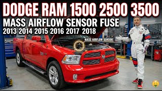 4th Gen Ram MAF Sensor Power Fuse Replacement – Fix Check Engine Light P0101