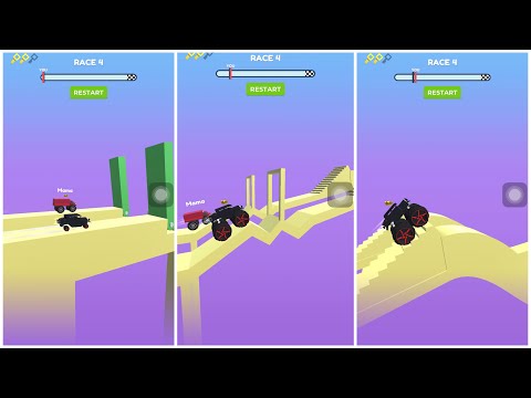 WHEEL SCALE! 3D FUNNY PLAY #30 | RACING GAME ON ANDROID/IOS