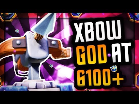 INSANE F2P XBOW DECK = 2.9 CYCLE at 6,100+ TROPHIES