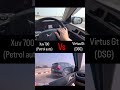 XUV 700 Vs Virtus GT DRAG RACE Race Xuv700 Virtus Volkswagen Mahendra Dreg