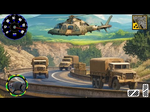 New Army Truck Driving Cargo Games   US Offroad Army Truck Driving 3D 2025 Andriod Gameplay
