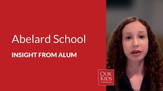 The Abelard School, Alumnus Video Review from Emma De Luca