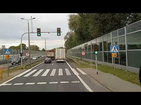 Oczami kierowcy Tira S1 trasa Żywiec-Tychy