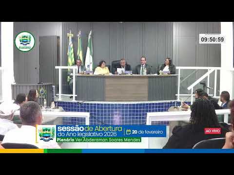 Transmissão ao vivo de Câmara Municipal de São José do Peixe-PI