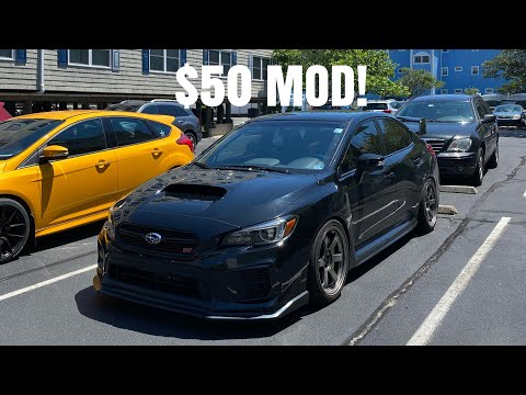 $50 MUST DO MOD FOR 2015+ STI (Grimmspeed Dry-Con Filter)