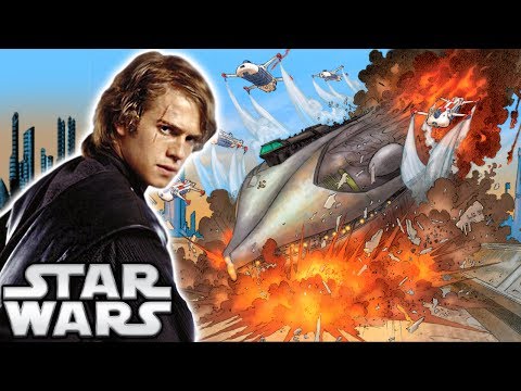 How Anakin Used the Force to Stop the MASSIVE Ship in Revenge of the Sith - Star Wars Explained