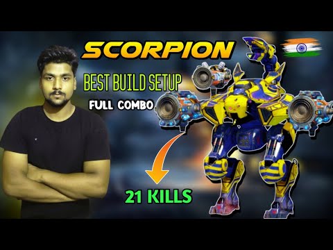 🦂Omg! War Robots Scorpion | war robots scorpion best build | scorpion war robots gameplay | 🇮🇳🇮🇳