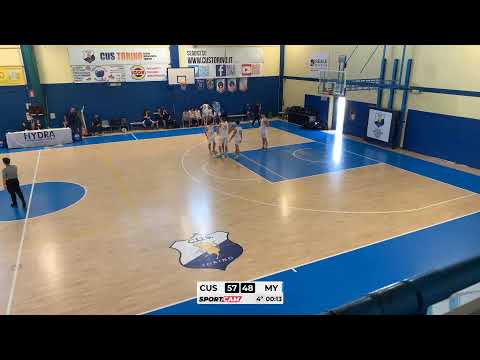 UNDER 17 ECCELLENZA: CUS TORINO-MY BASKET GENOVA