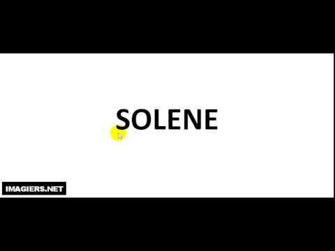 How To Pronounce French First Name # SOLENE