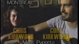 Meat Puppets - Interview + Live Montreal 1990