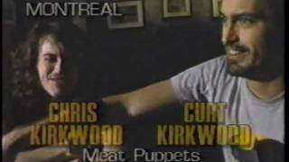 Meat Puppets - Interview + Live Montreal 1990
