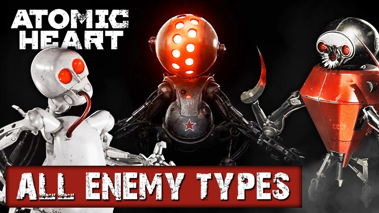 All Enemy Types & Bosses in Atomic Heart