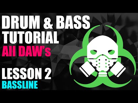 Drum & Bass Start To Finish Tutorial - Lesson 02 - Bassline