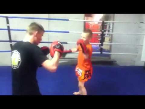 Kyle Cowley age 6 Warriors Gym
