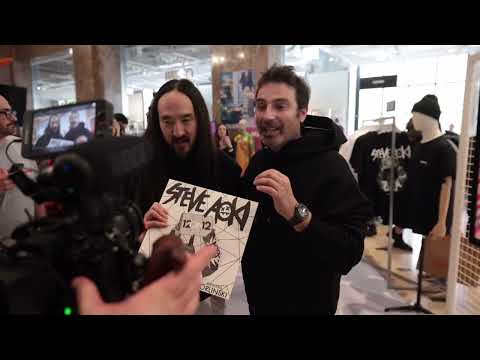 Richard Orlinski x Steve Aoki