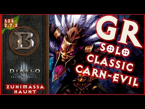 WD CarnEvil GR Solo Push Build 2.7.2 Diablo 3 Season 25
