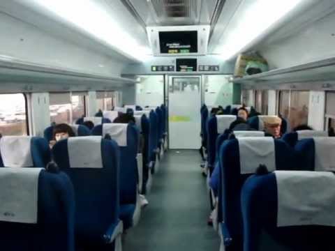 ITX Novo trem de dois andares sul-coreano MARAVILHOSO