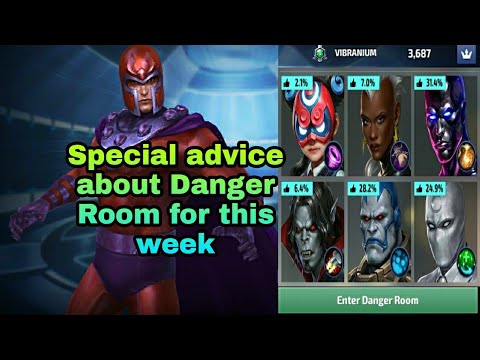 Special advice about Danger Room for this week - Marvel Future Fight