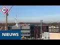 Het dak gaat eraf! Nieuwe trappen in gemeentehuis Zuidplas gehesen - OMROEP  WEST