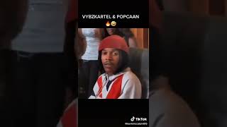 Vybz Kartel ft Popcaan - We never fear dem recording video