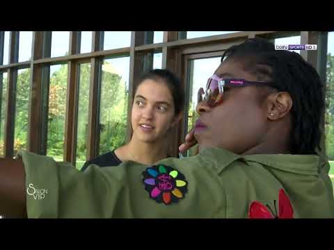 Salon VIP BeIN Sport avec Vincent PARISI et Claudia TAGBO (et Audrey ADICEOM)