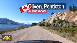 Backroad drive from Oliver to Penticton in British Columbia 🇨🇦