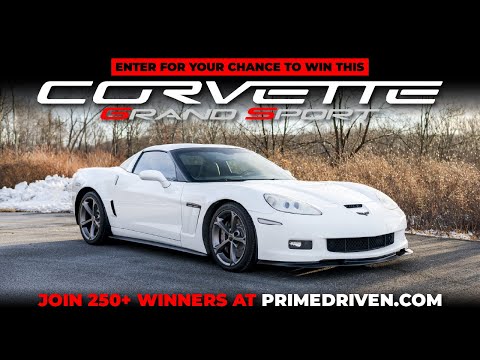 Win: Corvette Grand Sport w/ Z06 brakes, widebody, LS3 V8, 6-speed manual & carbon fiber upgrades!