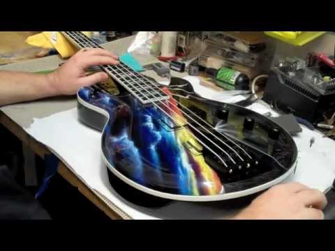 Atomic Custom Guitars Night Ranger Jack Blades Cf98 Californium Bass