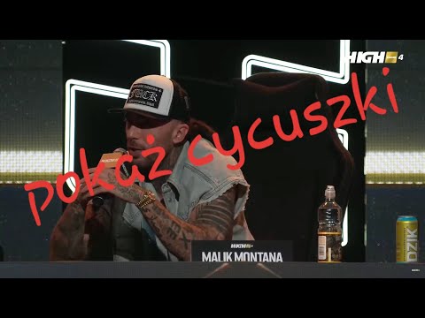Malik Montana potyczka słowna z Mają Staśko
