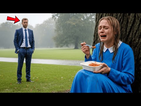 Der Millionär Sieht Seine Putzfrau Im Regen Essen — Was Er Herausfindet, Bricht Dir Das Herz