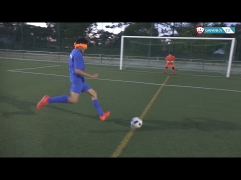 Penálti Às Cegas com a equipa de Juvenis "B"