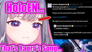 Biboo Calls Out Hololive English For Posting The Wrong Link To Her New Song