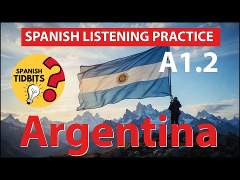 SPANISH LISTENING A1.2 | Practice with ARGENTINA | Learn Spanish for Beginners