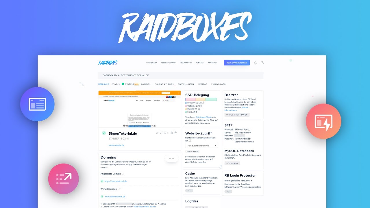 YouTube Video von Raidboxes
