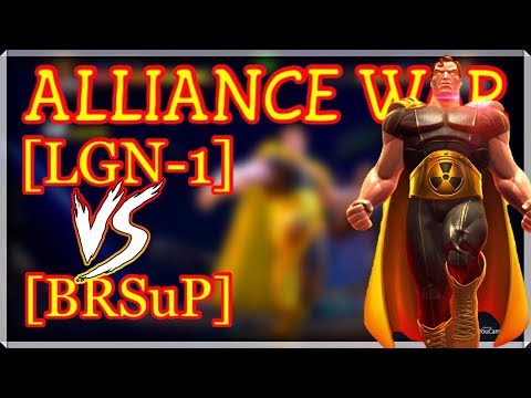 Alliance War : [LGN-1] vs [BRSuP] - Marvel Contest Of Champions