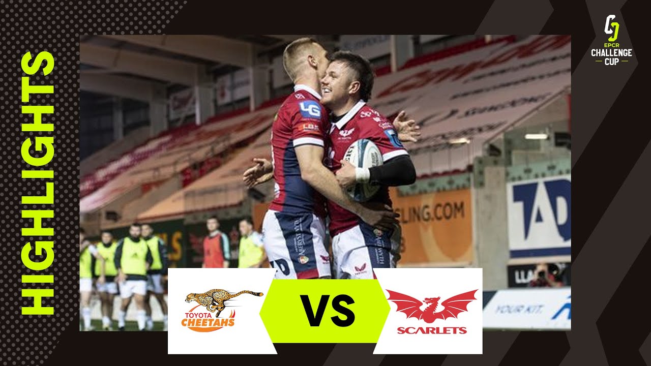 Highlights - Toyota Cheetahs v Scarlets - Round 2 | EPCR Challenge Cup 2022/23