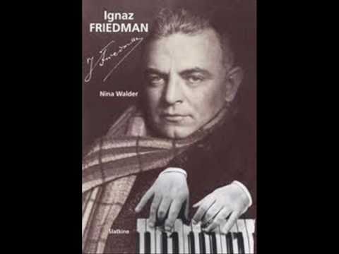 Ignaz Friedman plays Schubert-Friedman "Alt Wien"