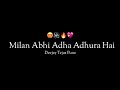 MILAN ABHI ADHA ADHURA HAI FUNK MIX DEEJAY TEJAS PUNE