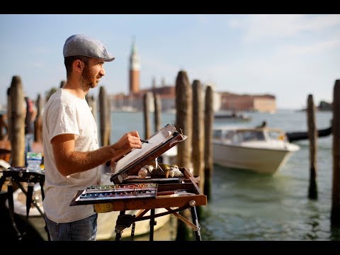 Plein air in Venice ang Rome with Igor and Ekaterina Sava