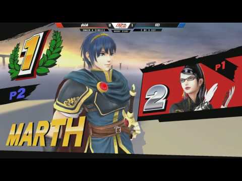 End of the Line Singles Pools - ATCY (Marth) Vs. pHaZoN (Bayonetta)