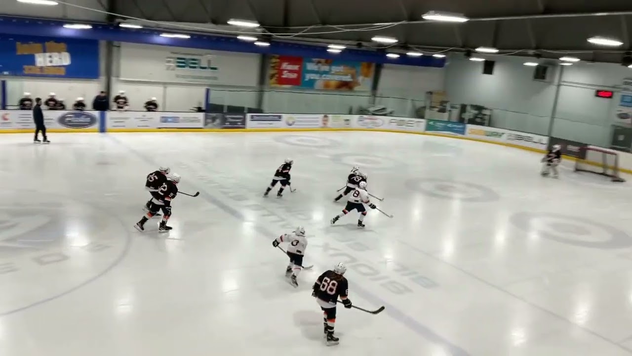 Game 01: 1-0 Flyers, Anthony buries a goal assisted by a breakout from Lionel and Ronan