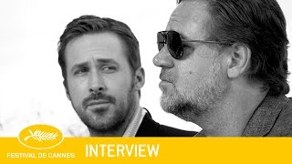 Interview : Shane Black, Ryan Gosling, Russell Crowe, Angourie Rice, Matt Bomer et Joel Silver pour The Nice Guy