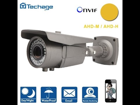 Обзор AHD камеры Techage YN-AHD-BT701F-2.0   2.8-12mm varifocal lens (1080P) на сенсоре  IMX322