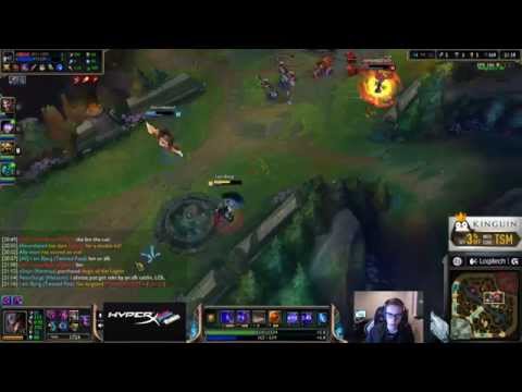 TSM Bjergsen - Twisted Fate vs Ahri - Mid - Full Game #4