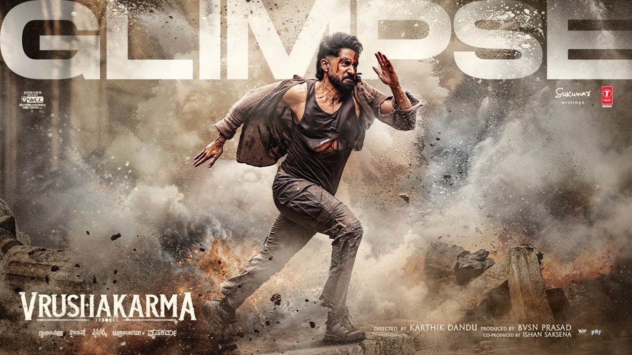 Vrushakarma Glimpse (Tamil) | Naga Chaitanya | Karthik Dandu | Meenakshi | Sukumar | Ajaneesh