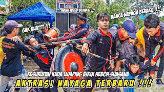 Download lagu TERBARU RANCABIUK!!! AKTRASI KANCA NAYAGA KESURUPAN KUDA LUMPING || Cuta Muda Grup Abah Jaka mp3