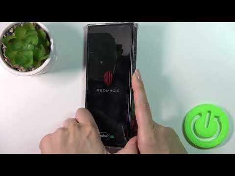How to Power On the Nubia Red Magic 8 Pro Phone - Switching the System On